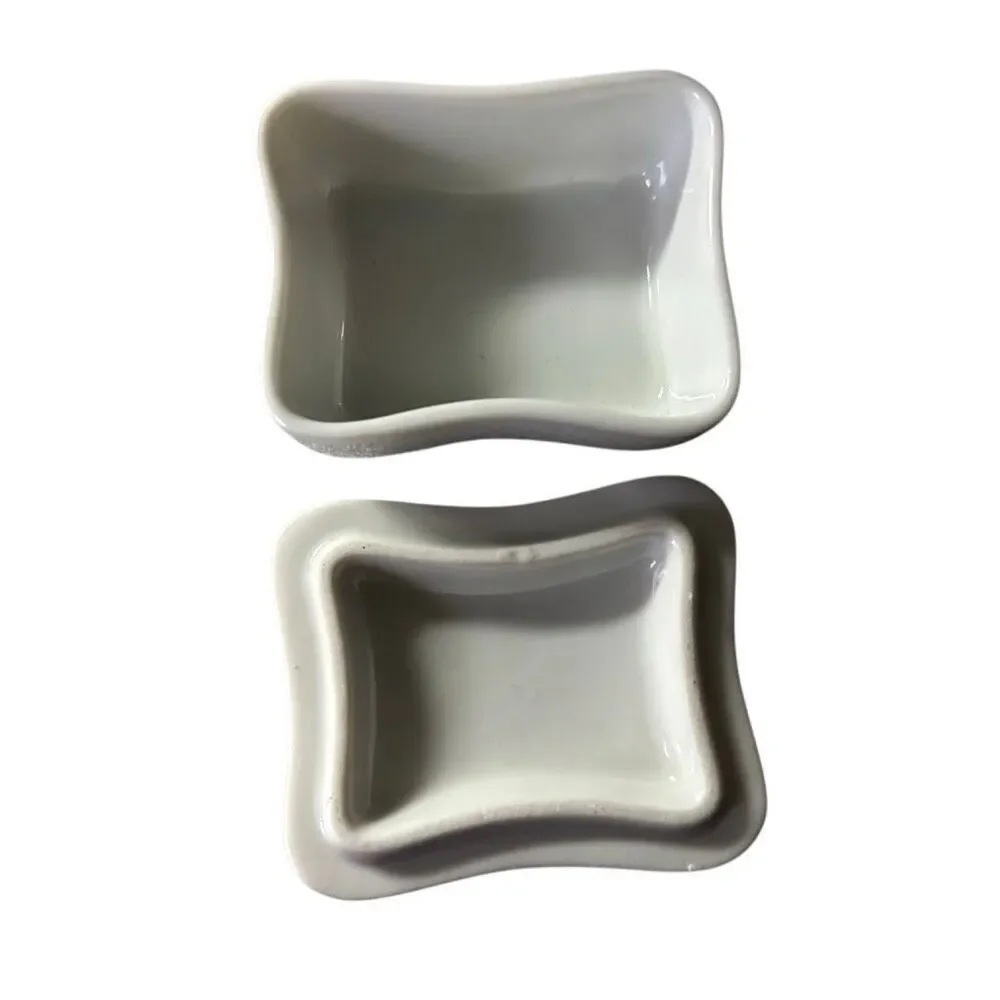 With Love Porcelain Trinket Box Made In Japan